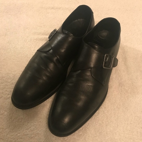 johnston and murphy single monk strap